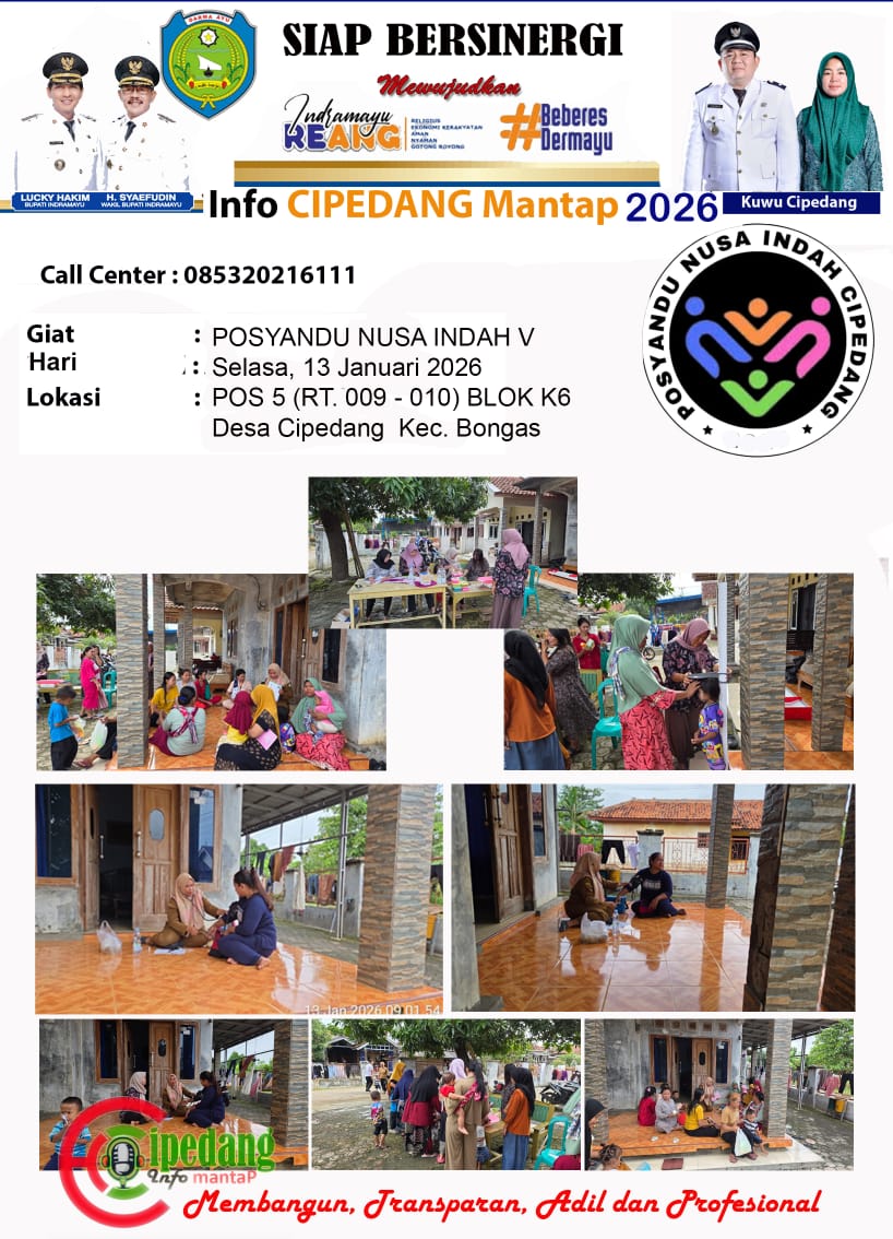 Posyandu Nusa Indah V Desa Cipedang Berjalan Lancar, Wujud Kepedulian terhadap Kesehatan Ibu dan Anak